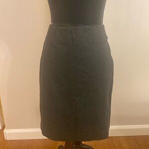 J.Jill black pointe pencil skirt. Size S
